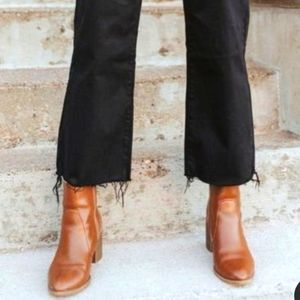 Universal Thread  "Cleo" heeled brown ankle boots size 8.5